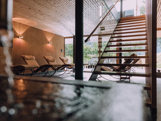 Hotel-fuer-Allergiker: Naturhotel Chesa Valisa Wellnessbereich - Das Naturhotel Chesa Valisa****s