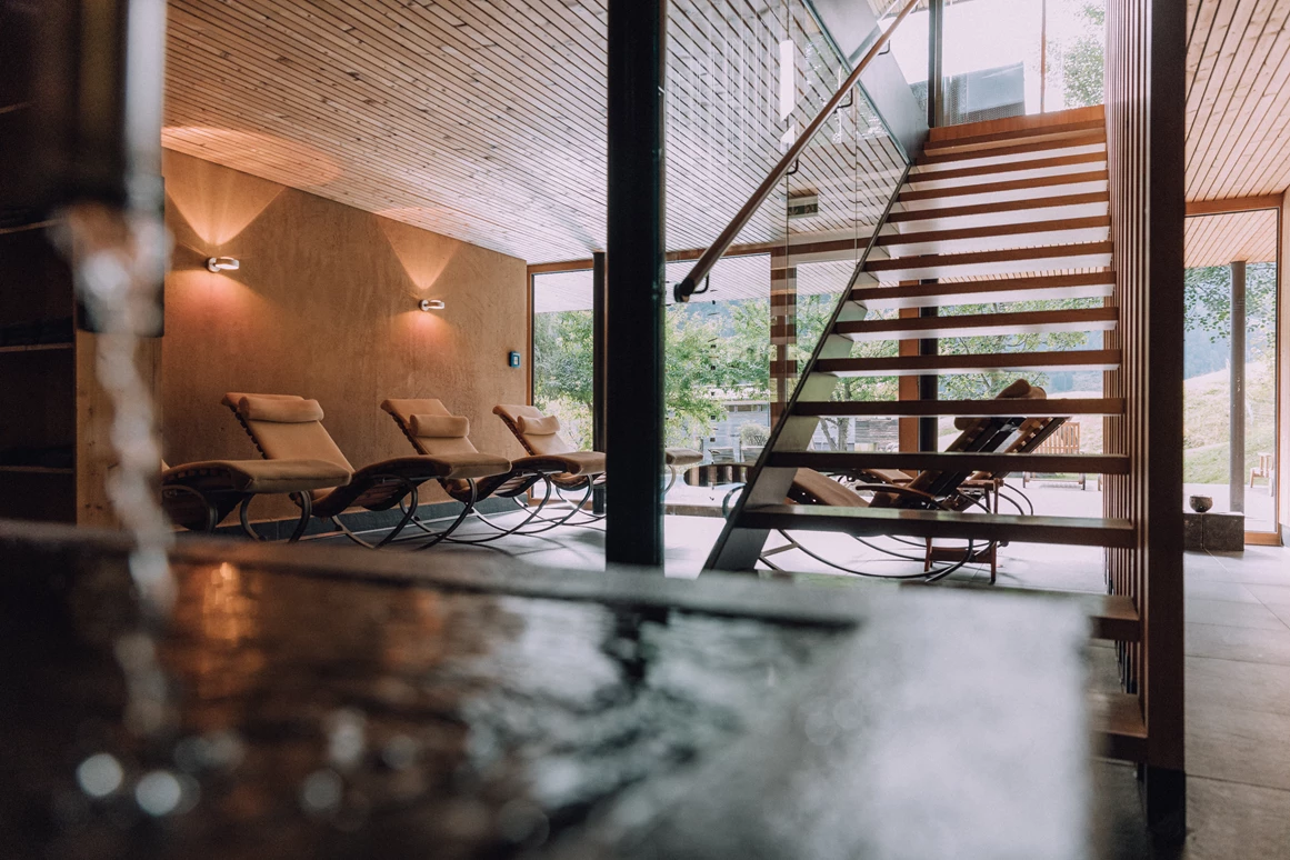 Hotel-fuer-Allergiker: Naturhotel Chesa Valisa Wellnessbereich - Das Naturhotel Chesa Valisa****s
