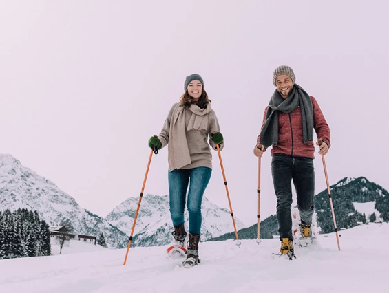 Hotel-fuer-Allergiker: Naturhotel Chesa Valisa Schneeschuhtouren - Das Naturhotel Chesa Valisa****s