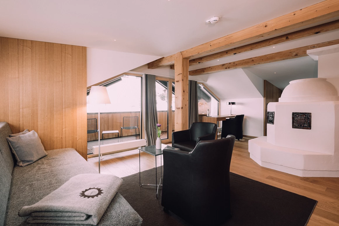 Hotel-fuer-Allergiker: Junior Suite - Das Naturhotel Chesa Valisa****s