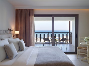 Creta Maris Beach Resort Zimmerkategorien Deluxe-Zimmer Wasser Front